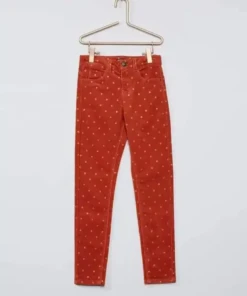 بنطلون قطيفه بنجوم