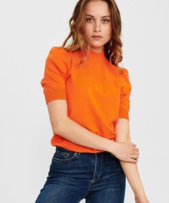 بلوزه صوف بلون موحد