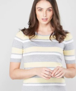 بلوزه حريمى مخططه