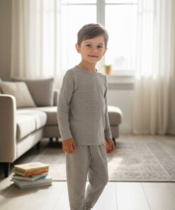 بيجامه خريفى قطن اولادى
