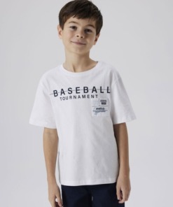 تيشيرت بطبعة Baseball من نيم ات