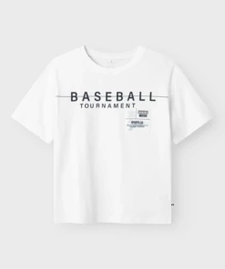 تيشيرت بطبعة Baseball من نيم ات